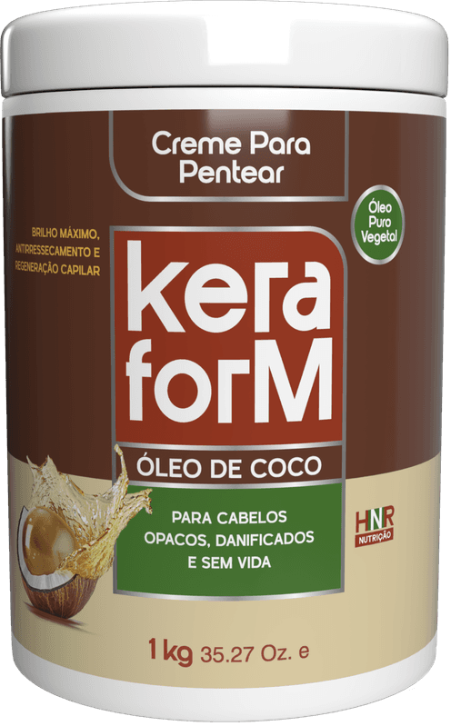 Creme para Pentear Keraform Óleo de Coco 1 kg